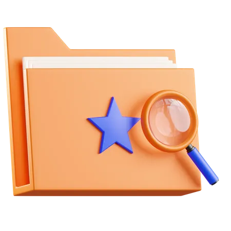 Search Folder  3D Icon