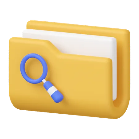 Search Folder  3D Icon