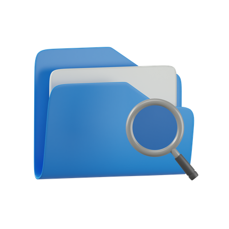 Search Folder  3D Icon