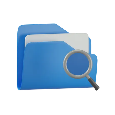 Search Folder  3D Icon