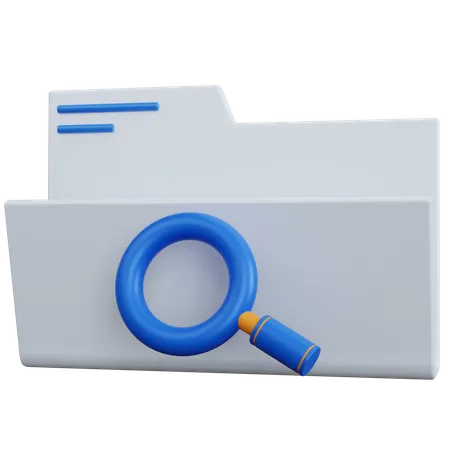 Search Folder  3D Icon