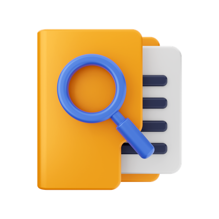 Search Folder  3D Icon