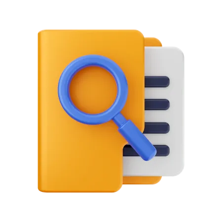 Search Folder  3D Icon