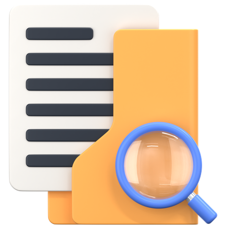 Search Folder  3D Icon