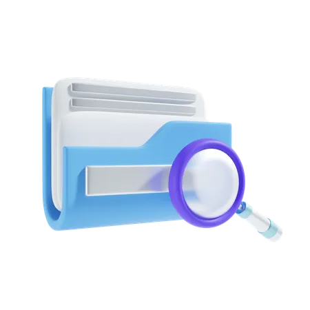 Search folder  3D Icon