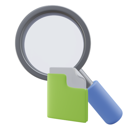 Search Folder  3D Icon