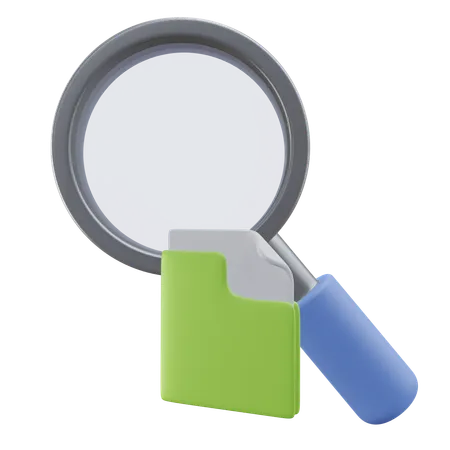 Search Folder  3D Icon