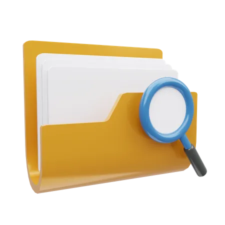 Search Folder  3D Icon