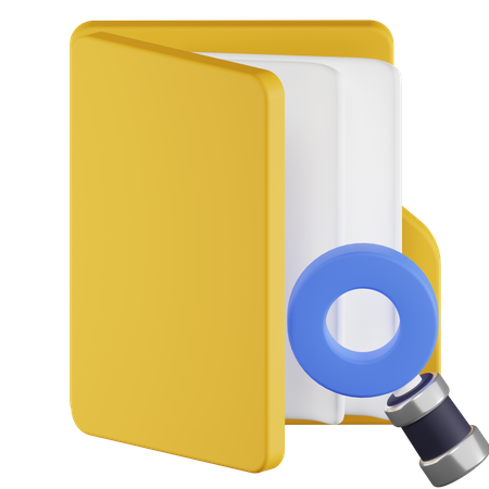 Search Folder  3D Icon