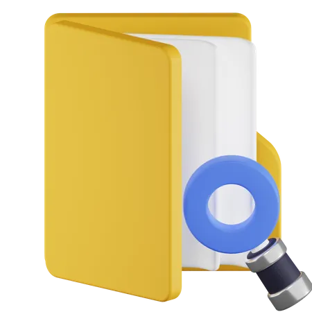 Search Folder  3D Icon