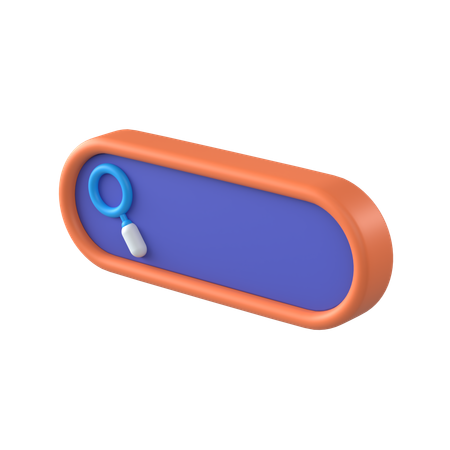 検索機能  3D Icon