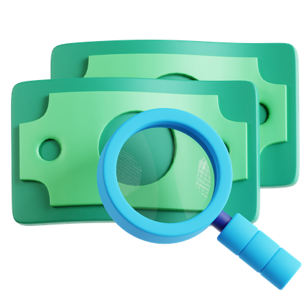 Search Funds  3D Icon