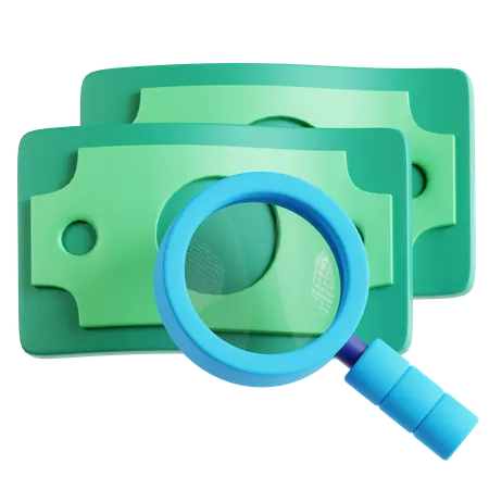 Search Funds 3 D Icon 3D Icon