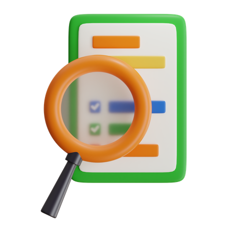 Search Idea  3D Icon