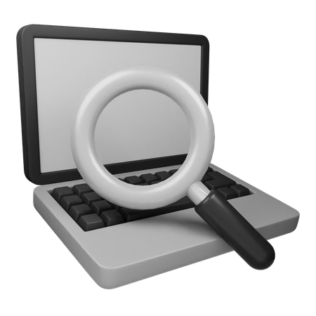 Search Information  3D Icon