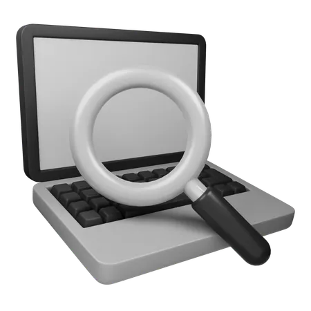 Search Information  3D Icon