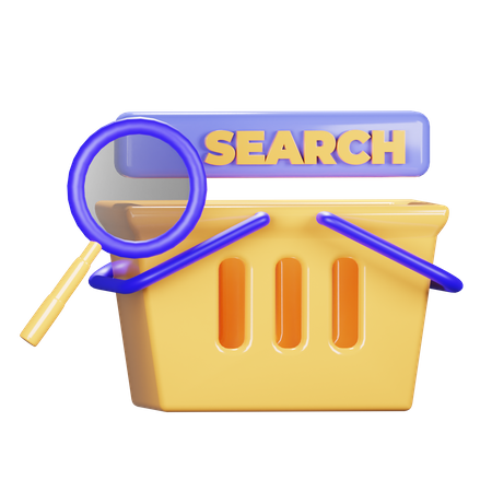 Search Item  3D Icon