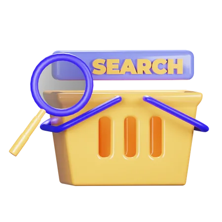Search Item  3D Icon