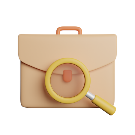 Search Job  3D Icon