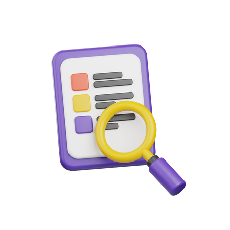 Search Job  3D Icon