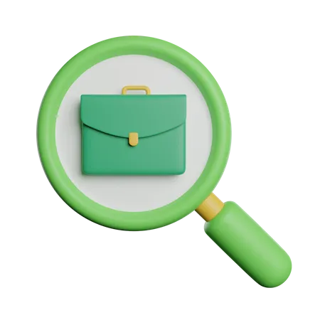 Search Job  3D Icon