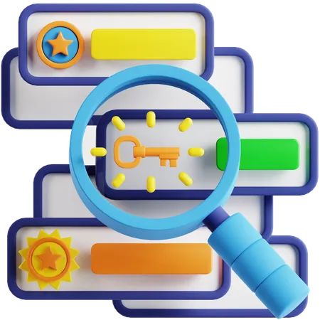 Search Keyword 3 D Icon 3D Icon