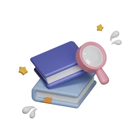 Search Knowledge  3D Icon