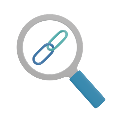 Search Link  3D Icon