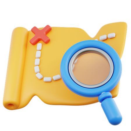 Search Location  3D Icon