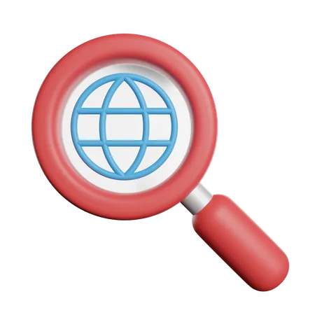 Search Location  3D Icon