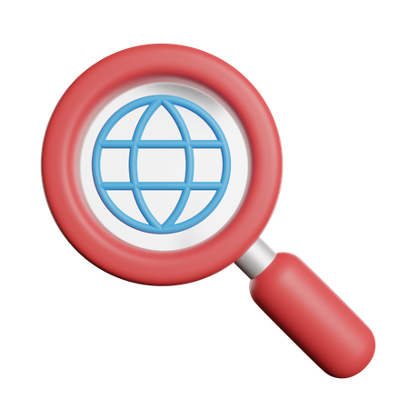 Search Location  3D Icon