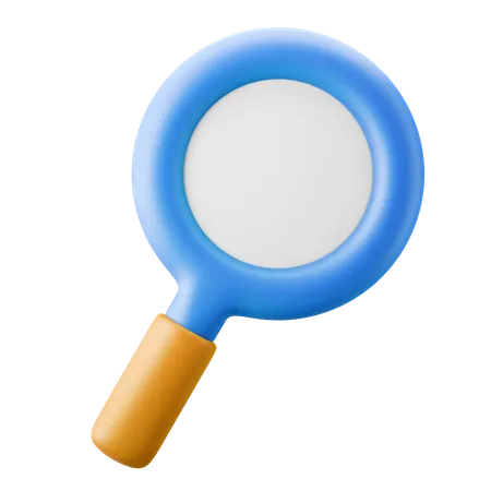 Search Magnifier  3D Icon