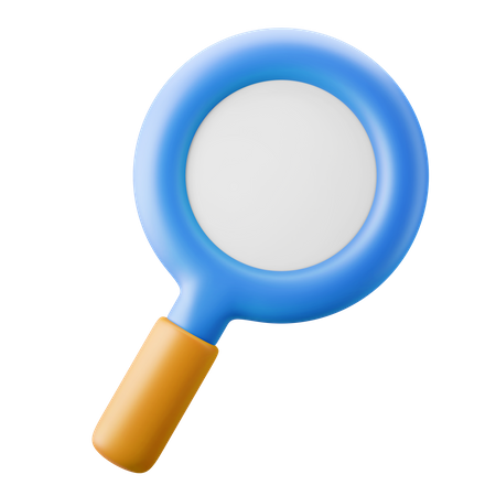 Search Magnifier 3D Icon