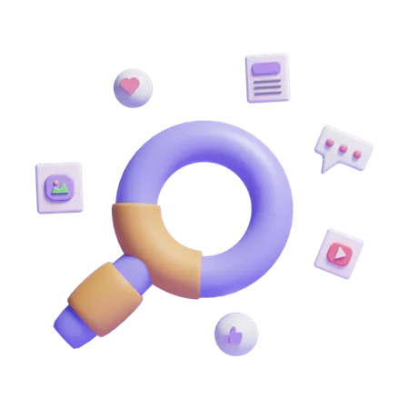 3 D Media File Management Concept Icon 3D Icon