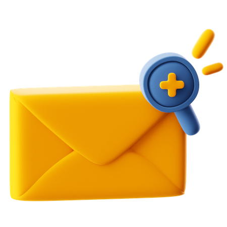 새 메일 검색  3D Icon