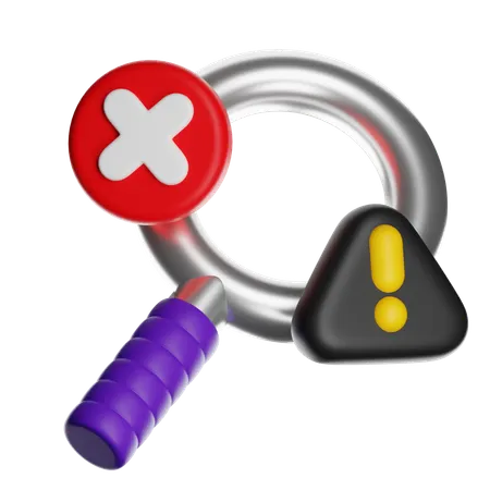 Search Not Found  3D Icon