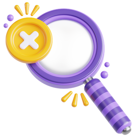 Search Not Found  3D Icon