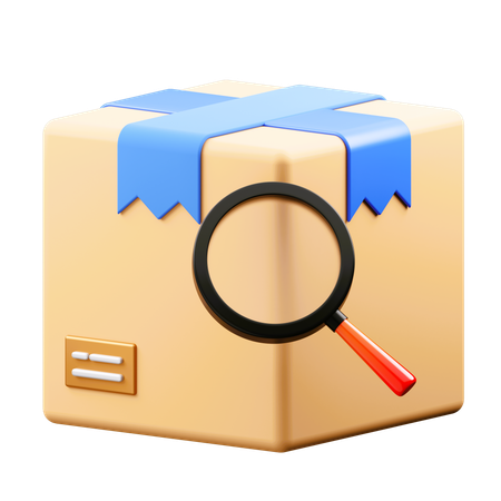 Search package  3D Icon