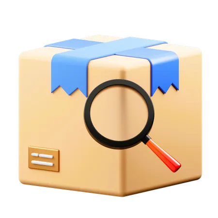 Search package  3D Icon