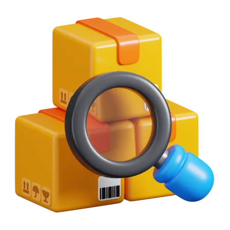 Search Packages  3D Icon