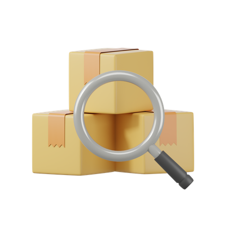 Search Packages  3D Icon