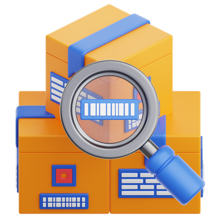 Search Packages  3D Icon