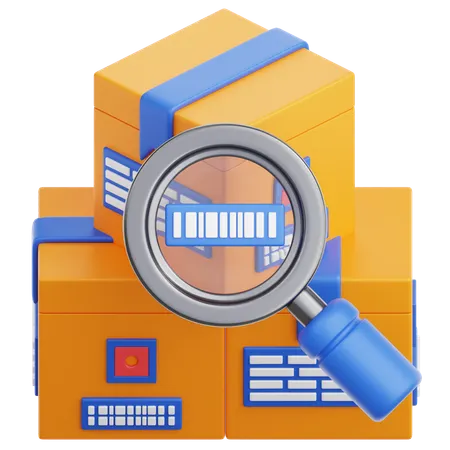 Search Packages  3D Icon