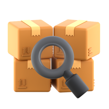 Search Packages  3D Icon