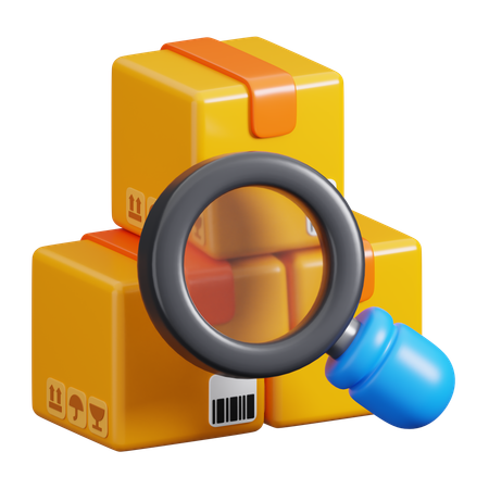 Search Packages  3D Icon