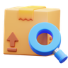 3d search parcel emoji