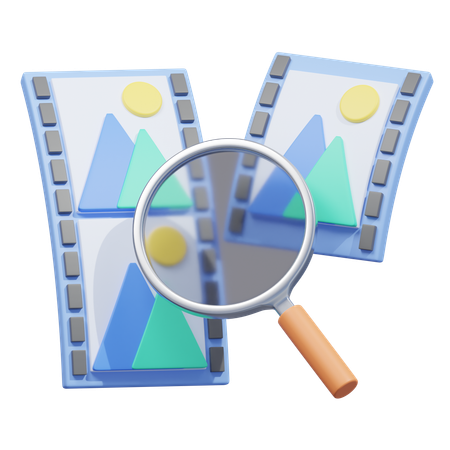 Search photo  3D Icon