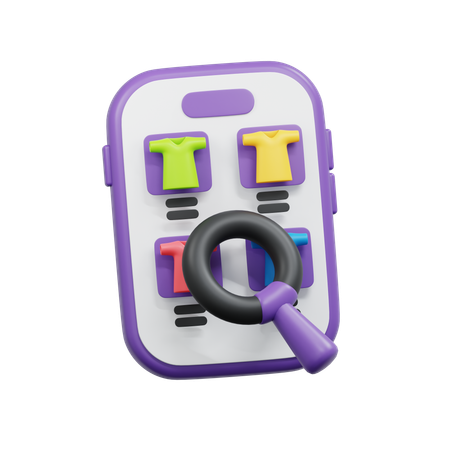 Search Product  3D Icon