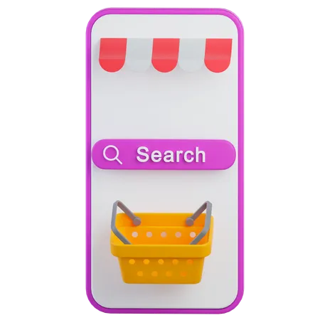 Search product  3D Icon