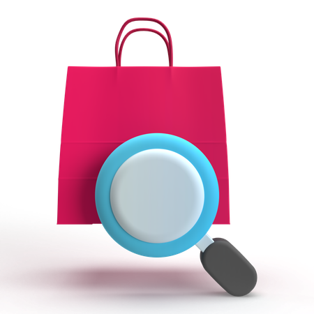 Search Product  3D Icon